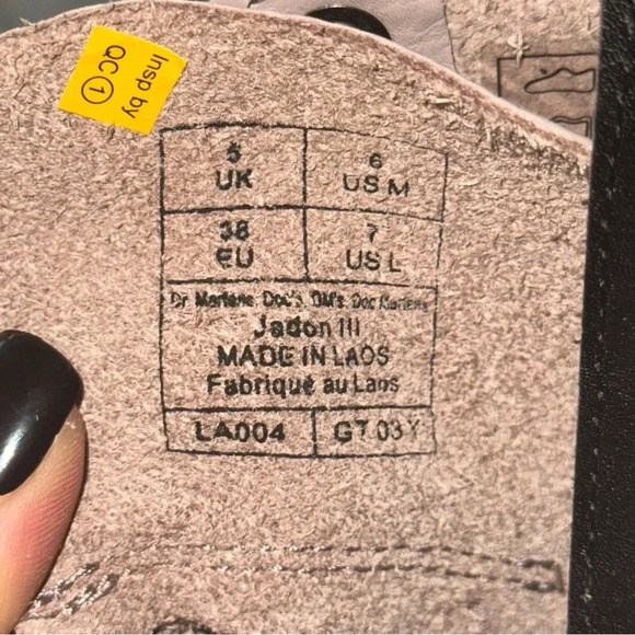 Dr Martens Women's Taupe Jadon Vintage Pisa Platform Boots Size 6 NWOT - Picture 5 of 10